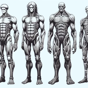 attack on titan Titan-Shifter designs.