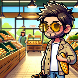 Ивангай идет в магазин за хлебом