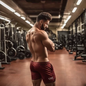coach tiene un cuerpo musculoso y hairy and el pene de enorme t...