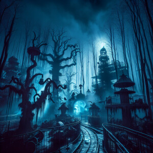 A nightmarish and horrifying theme park