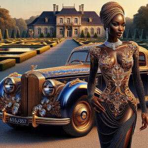 Create a vibrant, 3-D realistic illustration of an light skin, H...