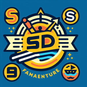 Create an emblem for a group of 3 men who love fun. The group's...