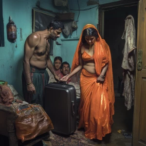 Photorealism,a 54-year-old Gujarati mother who works as a housem...