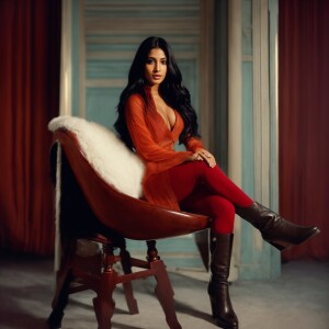 (Fit) (tall) (snow bunny) (long black hair) (large butt) (long l...