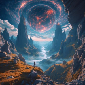 Hyperspatial -- panoramic view