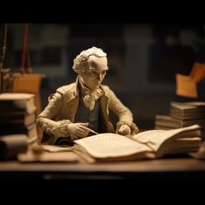 Develop a 3-minute stop-motion animation video 
depicting key m...