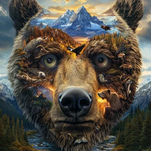 Create a hyper-detailed, photorealistic 8K UHD image of a face w...