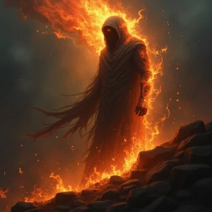 Born in fire, forged in pain,
Ashes fall like burning rain.
Vein...