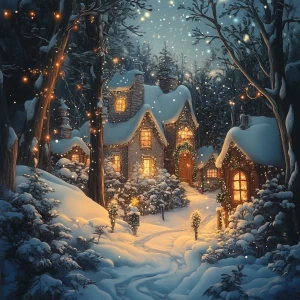 Fairytale Christmas Forest