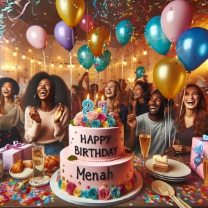 Happy birthday Menah