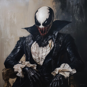 Venom  in the style of Ingres (Jean-Auguste-Dominique) 9:16