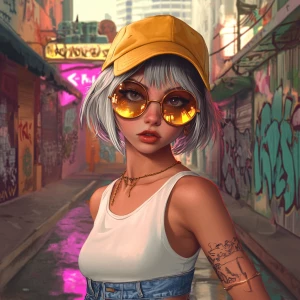 young, rebellious gta-style character. The character should have...