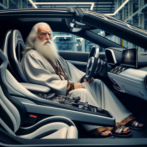 Patriarch Kirill in Bugatti