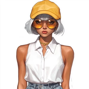 young, rebellious gta-style character. The character should have...