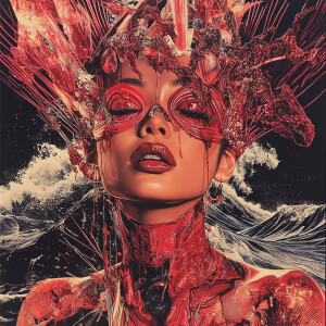 Goddess pele   --sref 1974360993 639787569 2178024008