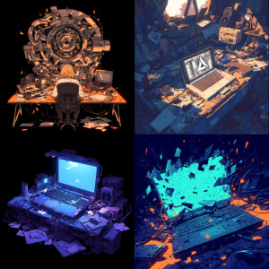 Logo, repair of laptops