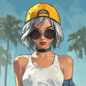 young, rebellious gta-style character. The character should have...