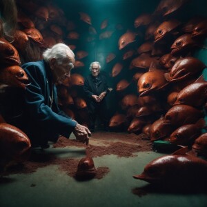 An elderly individual finds themselves under the care of a group...