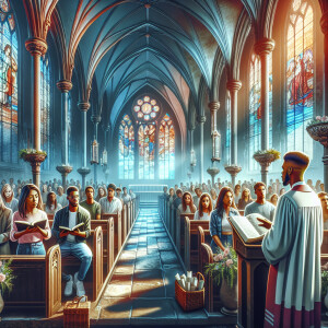 Воскресное богослужение
Молодежный пост для соцсетей