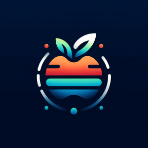 Create a logo «APPLE» ios