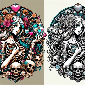 Dead Hearts & Butterflies
Anime logo
Extremeley detailed masterf...