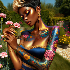 Prompt:
Full image view ultra realistic psychedelic airbrush gl...