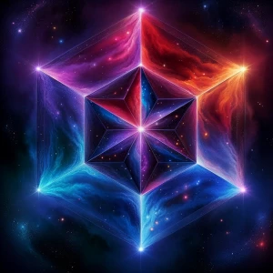 A 7-dimensional star, with each dimension represented by a uniqu...