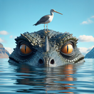 Create a hyperdetailed photorealistic macro image of godzilla wi...