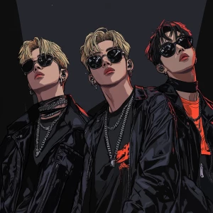K-Pop boyband Music Cover