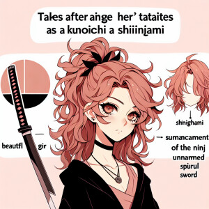 The teenage daughter of Sakura Haruno and Ichigo Kurosaki. Beaut...