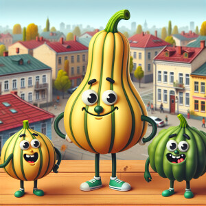 A funny character with the head shaped like a phallus