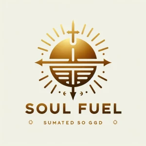 Design a minimalist logo featuring a cross seamlessly blending i...