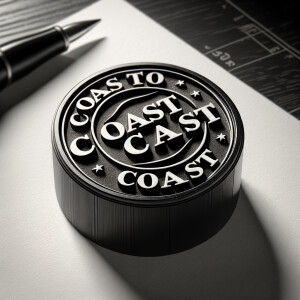 A notary stamp "coast to coast"