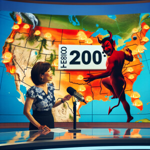High resolution. Meteorologist reports weather on tv! Super high...