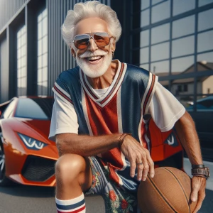 Hip-Hop Grandpa"

**Character Description:**
- **Age:** Elderly...