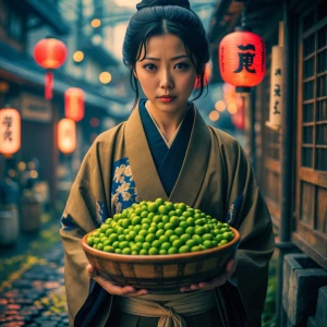 Peasfull japanese sanuna