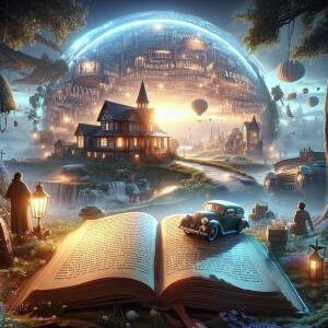 Imagine a is the imaginary world where we are in the 2030, and a...