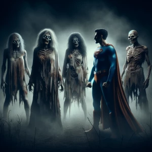 🧟♀️🧟♀️🧟♀️🧟♀️🦸♂️,errie ghostly mist background