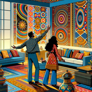 There’s a resurgence of retro patterns from the '70s and '80s, i...