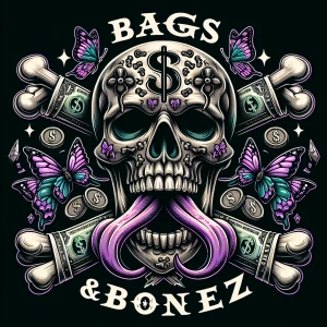 Death, incorporate in a complicated old english unique, bold fon...