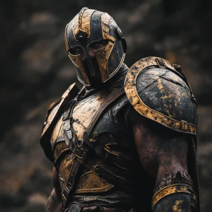 Tanos from avengers as gladiator