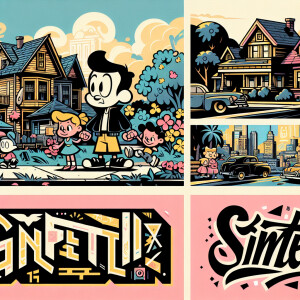 Graffiti font simetix