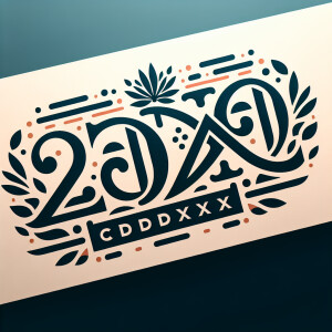 create a logo "420" in Roman numerals