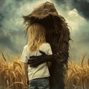 Blake Lively, 16K, UHD, long blonde hair, dark fantasy, horror s...