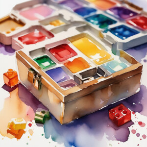 a fictional Lego box set for the pill, include the vitalik eth