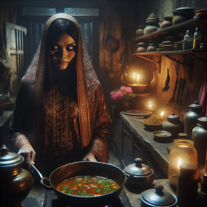 Curry lady photo creepy