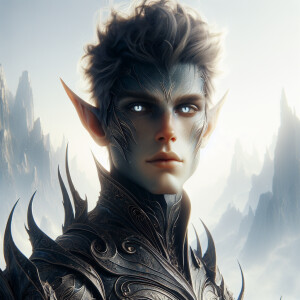 Caranthir-Ar-Fieniel from the Witcher uses magic to alter the st...