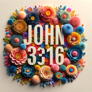 Create a 3-D realistic image with the words written out in text...