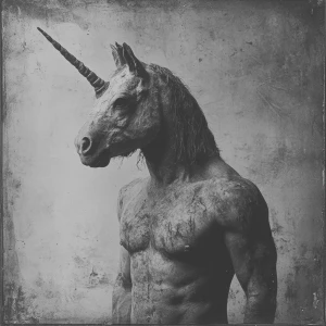 The unicorn-man