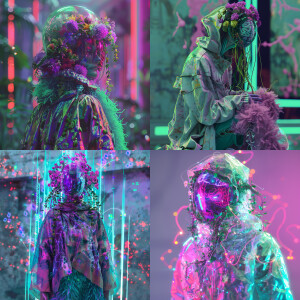 hyper realistic, hyperdetailed, retro aesthetic , octane renderi...